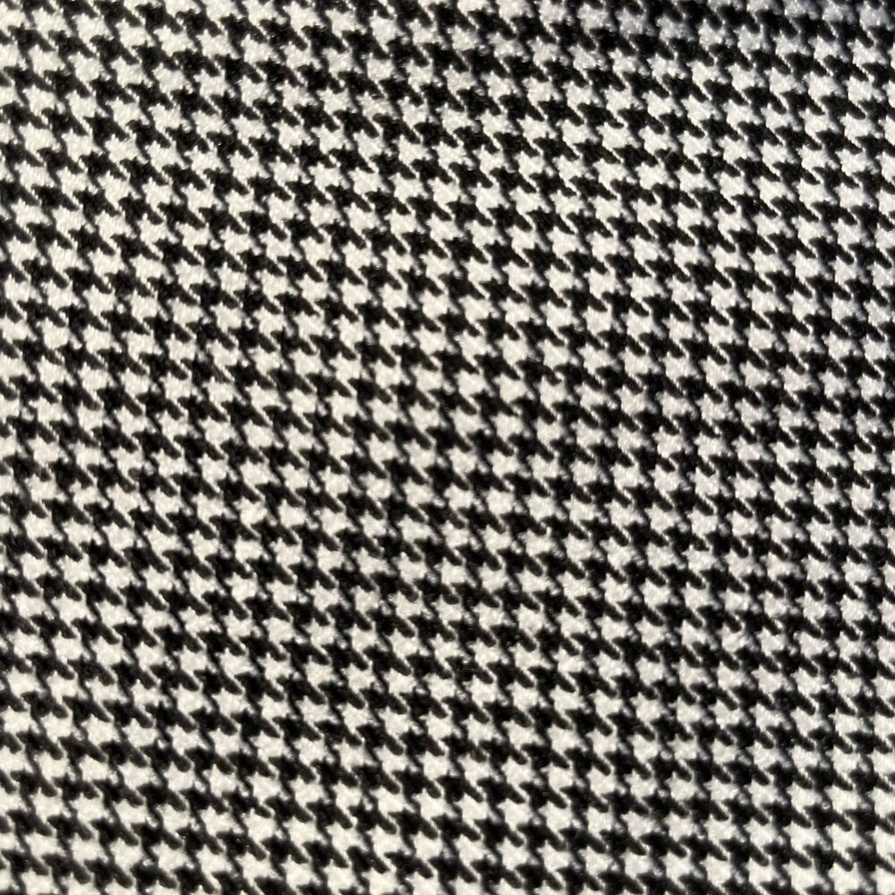 Hilary Radley Houndstooth Ankle Pants Black White Pull on Style Size S - Picture 3 of 8